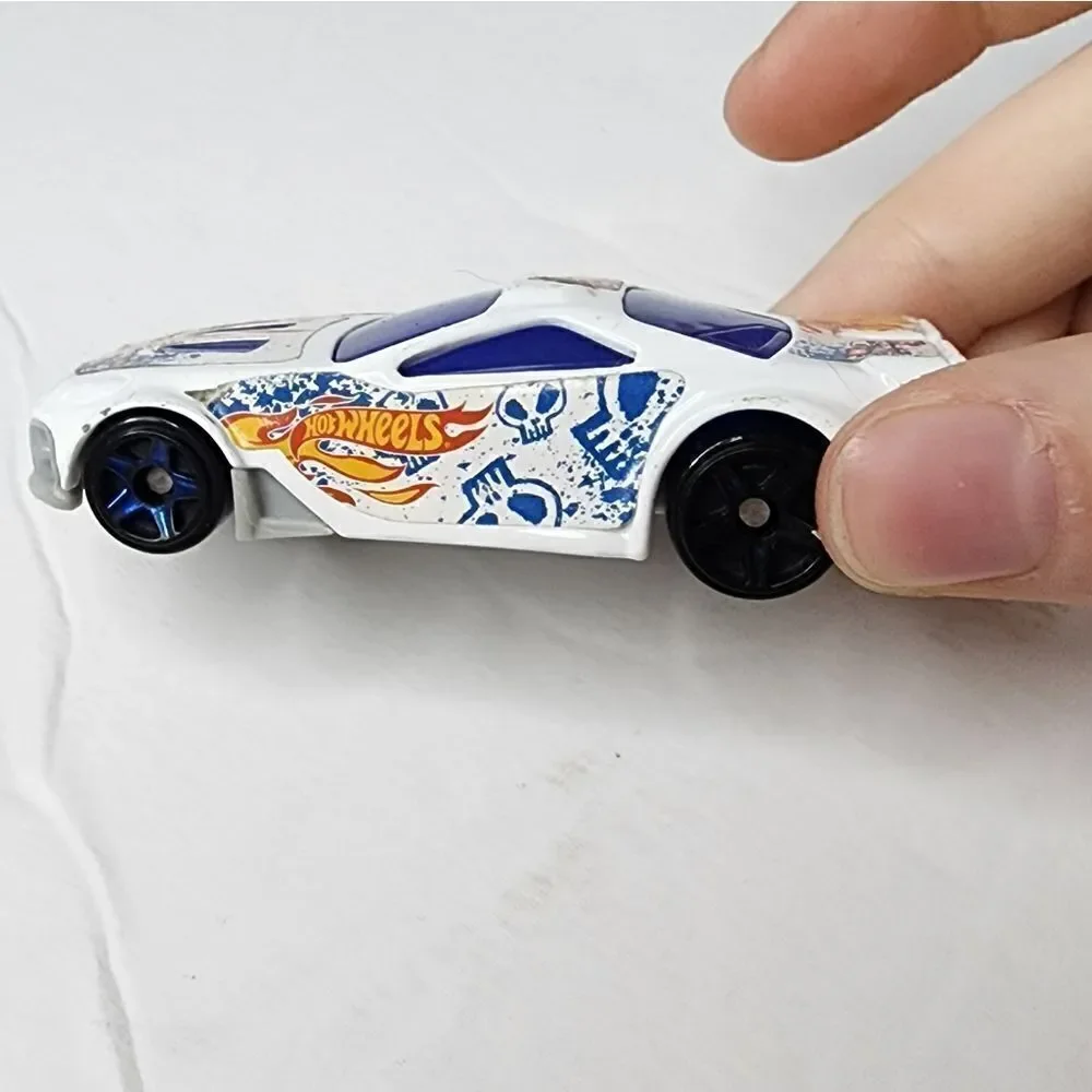 McDonald’s Hot Wheels 2012 Scorcher Blue Driver No. 2